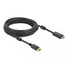 KABELIS DISPLAYPORT(M) V1.2->HDMI(M) 7M 4K 60HZ AKTYWNY JUODA DELOCK