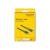Kabelis USB Delock Lightning - USB-A 1 m Pilka (86631)