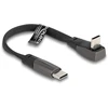 Kabelis USB Delock USB-C - USB-C 1 m Juodas (80751)