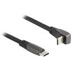 Kabelis USB Delock USB-C - USB-C 1 m Juodas (80751)