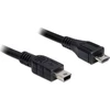 DELOCK cable USB micro-B St/ USB mini St 1m