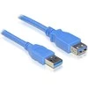 DELOCK kabelis USB 3.0 prailginimas A/A 2m vyriškas/moteris