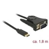 Delock C tipo USB adapteris > 1x serijinis DB9 RS-232