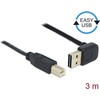 Kabelis USB Delock USB-A - 3 m Juodas (83541)