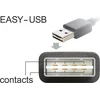 Kabelis USB Delock USB-A - 3 m Juodas (83857)