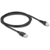 Kabelis USB Delock USB-A - RJ-45 2 m Juodas (90611)
