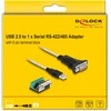 DELOCK adapteris USB 2.0 A tipo į 1 x nuoseklųjį RS-422/485 sek.