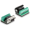 DELOCK adapteris USB 2.0 A tipo į 1 x nuoseklųjį RS-422/485 sek.
