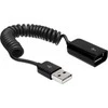 „Delock“ ilginamasis USB 2.0-A spiralinis kabelis