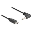 DeLOCK USB C tipo maitinimo laidas į nuolatinės srovės 3,5 x 1,35 mm kištuką, kampinis, 1,5 m, 1,5 m, USB C, 3,5 x 1,35 mm, 5 V, 1 A