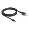 USB kabelis Delock USB-C – Lenovo DC-in 1,5 m Juodas (87970)