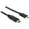 DELOCK Cable USB Type-C 2.0 male > USB 2.0 type Micro-B male 1 m juodas