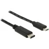 USB kabelis Delock USB-C į microUSB 2 m juodas (83334)