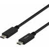 Kabelis DELTACO USB-C - USB-C, 5Gbit/s, 5A, 1M, juodas / USBC-1501M