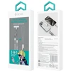 Devia laidas su dirželiu 2in1 PD USB-C – Lightning 1,2 m 27W violetinis