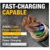 Kabelis USB Dewalt USB-A į Lightning kabelis 1.8 m, sustiprintas Kevlar (2459510)