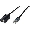 Assmann Electronic DIGITUS USB 2.0 kartotuvo kabelis, 15m USB A vyriškas / A moteriškas