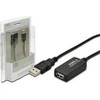 Assmann Electronic DIGITUS kartotuvo laidas USB2 ilgintuvas su stiprintuvu 5m