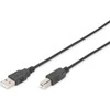 Digitus DB-300102-018-S USB 2.0 kabelis tipas A - B M/M, 1,8 m, juodas