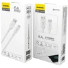 Dudao L2SM USB-A / micro USB 6A cable 1.2 m - baltas