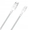 Dudao L9T 5A USB-A – USB-C kabelis 1m – baltos spalvos