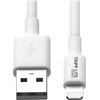USB kabelis Eaton Lightning - USB-A 1.8 m Baltas (M100-006-WH)