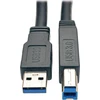 Kabelis USB Eaton U328-025 USB 3.2 Gen 1 Active 8 m USB A USB B 5 Gbit/s Juodas (U328-025)