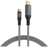 Efb Elektronik Kabelis USB EFB USB-C na HDMI 4K30Hz 1.8m Pilka (USB-HDMI-00001)