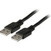 Efb Elektronik USB kabelis EFB USB-A - USB-A 3 m Juodas (K5253SW.3)