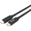 Kabelis USB Equip 128348 USB-C do USB-C 3.2 Gen 1 5 Gbit/s PD 60 W 0.5 m Juodas