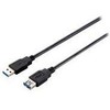 Equip įrengti 128399 ilgintuvą USB3.0 USB-A kištukas su USB-A motele 3,00 m juodas