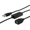 Equip Įranga USB-A – USB-A USB kabelis 10 m juodas (133310)