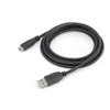 USB kabelis Equip USB-A - USB-C 2 m juoda (128885)