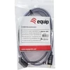 Kabelis USB Equip USB-C - USB-C 1 m Sidabrinė (128421)