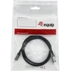 Kabelis USB Equip USB-C - USB-C 2 m Juodas (128383)