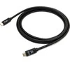 USB kabelis Equip USB-C - USB-C 2 m Juodas (128347)