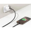 Kabelis USB smycz do telefonu su kablem ER POWER Snake Lanyard USB-C/USB-C 240 W 1,5 m Juodas (ERPWSL-BK)