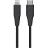 Kabelis USB eStuff Lightning 1 m Juodas (ES602180)