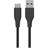 Kabelis USB eStuff INFINITE (GRS) USB-C do USB-A USB 2.0 2m 60W Juodas (INFINITE (GRS) USB-C to USB-A)