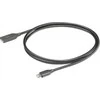 Kabelis USB eStuff Lightning - USB-A 0.5 m Pilka (ES601065)