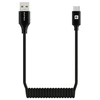 Kabelis USB Evelatus USB-A - USB-C 1.2 m Juodas (TKCB-746ATC1BK)