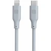 Evelatus SoftPower MFI kabelis USB-C į Lightning 1.2 m 60 W 3 A silikoninis juodas