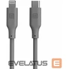 USB kabelis Evelatus C į Lightning silikoninis kabelis 1,2 m (MFI10CL) 60W / 20V3A Pilkas (MFI10CLG)
