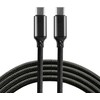 everActive 1m pintas PD kabelis USB-C - USB-C 5A 100W