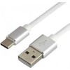 USB-C Įkrovimo Laidas - everActive CBS-1.5CW, 3A Greitas Įkrovimas, 480 Mbps Duomenų Perdavimo, 1.5m, Balta