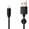Fixed Ištaisyta | Duomenų ir įkrovimo kabelis su USB/lightning jungtimis | Juodas