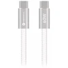 USB C į USB C laidas Forcell F-Energy QC4.0 PD 3A 60W Cafule Color 1,2 m ACYH23 baltas