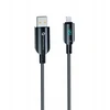 USB A tipo į „Lightning“ tipo laidas „Forcell F-Energy“ 2,4A 12W skaitmeninis, 1,2 m, C273, juodas