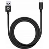 USB A tipo į Micro USB laidas Forcell F-Energy 2,4A, 1 m, C321, juodas