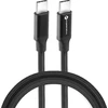 USB C į USB C laidas Forcell F-Energy QC4.0 PD 5A 100W E-mark / 4K / Thunderbolt / 20Gbit/s 1 m C391 juodas